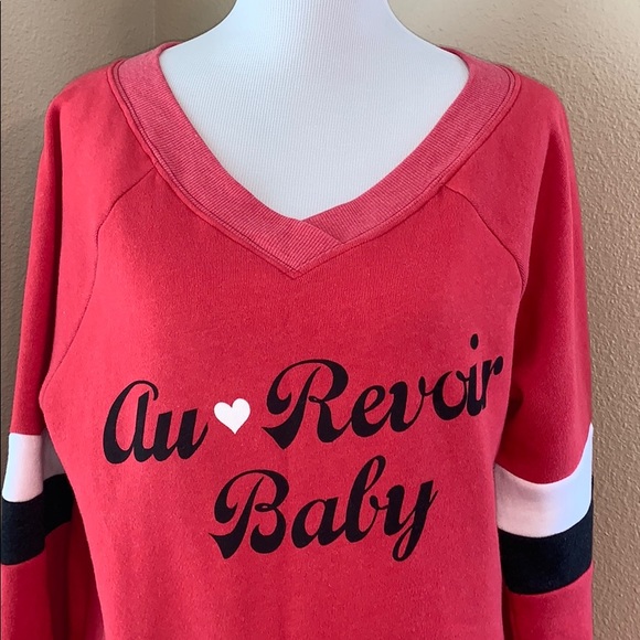 WILDFOX ‘Au Revoir Baby’ Sweatshirt Fleece Small - Picture 4 of 16